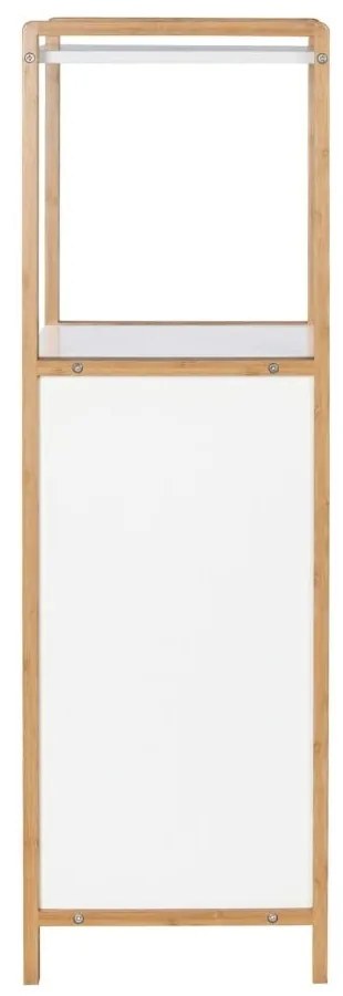 Biały bambusowy regał łazienkowy 40x95 cm Finja – Wenko