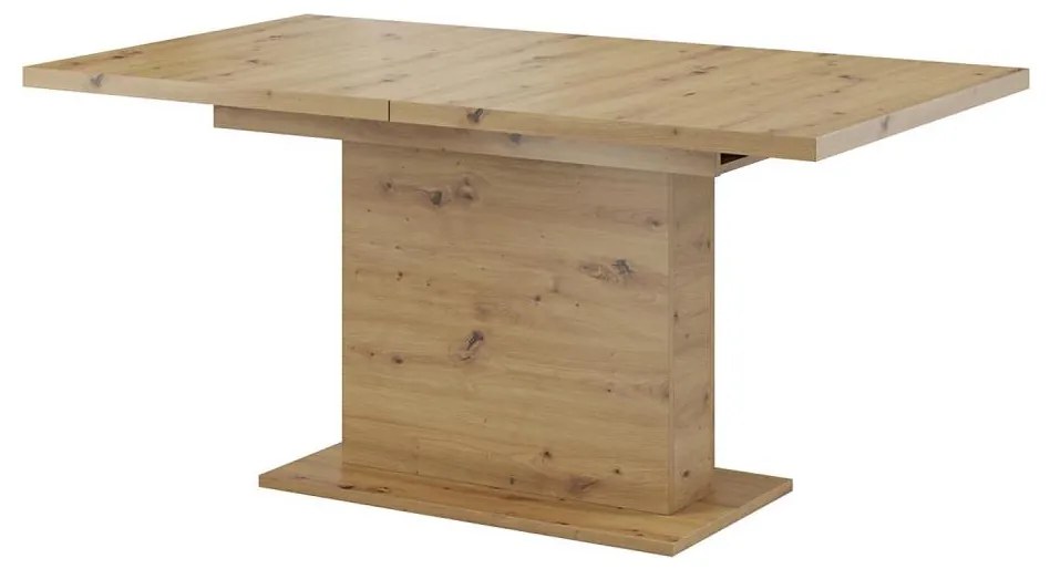 Rozkładany stół jadalny STRAP dąb artisan
