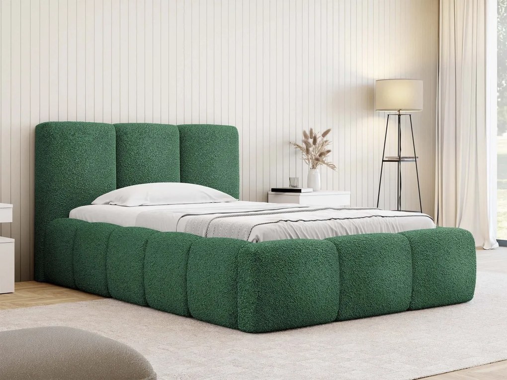 Łóżko tapicerowane Ubipra 90 Boucle