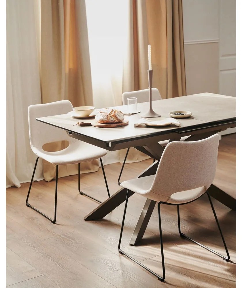 Beżowe krzesło Zahara – Kave Home