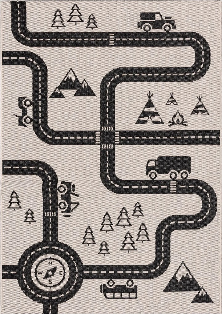 Dywan Car Road 160x230cm
