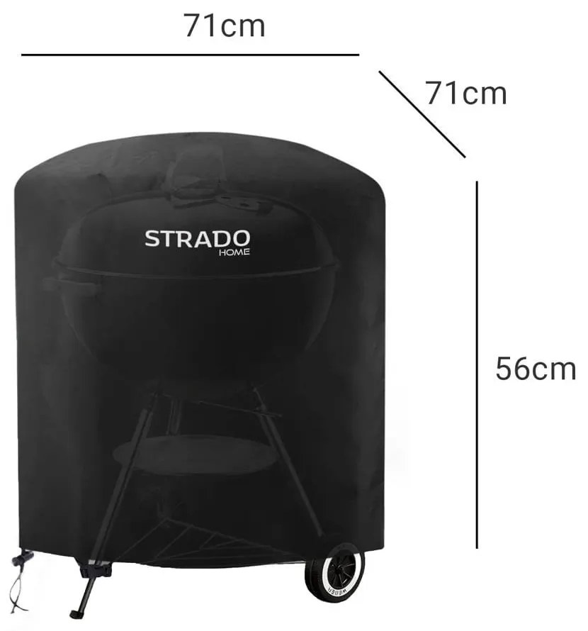 Wodoodporny pokrowiec na Grill Strado 71x71x56