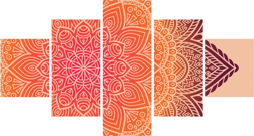 Obraz - Mandala sztuka (125x70 cm)