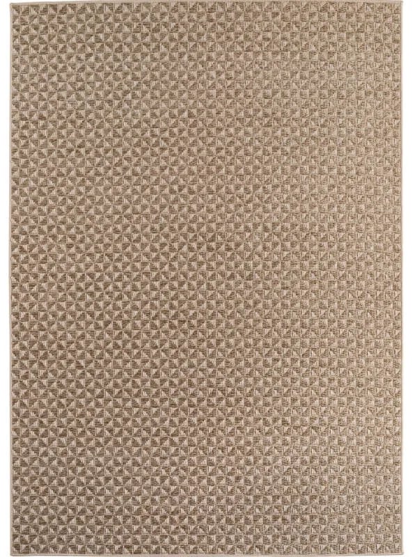 Dywan zewnętrzny Ibiza Trójkąty beżowy 280 cm x 370 cm