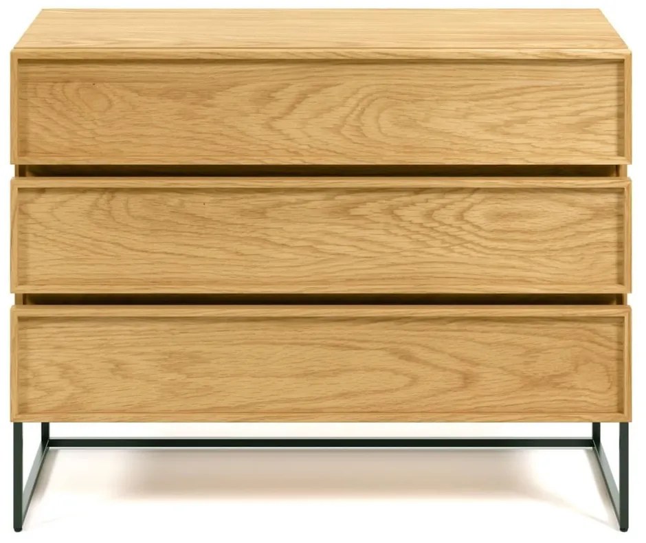 Komoda w dekorze dębu w naturalnym kolorze 100x78x42 cm Taiana – Kave Home