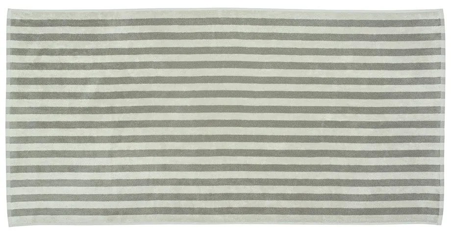 Zielony ręcznik kąpielowy z bawełny organicznej frotte 70x140 cm Arto – Blomus