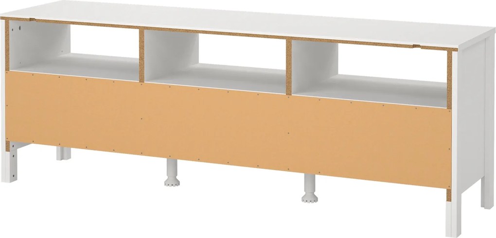 Szafka pod telewizor z szufladami Madrid biały mat