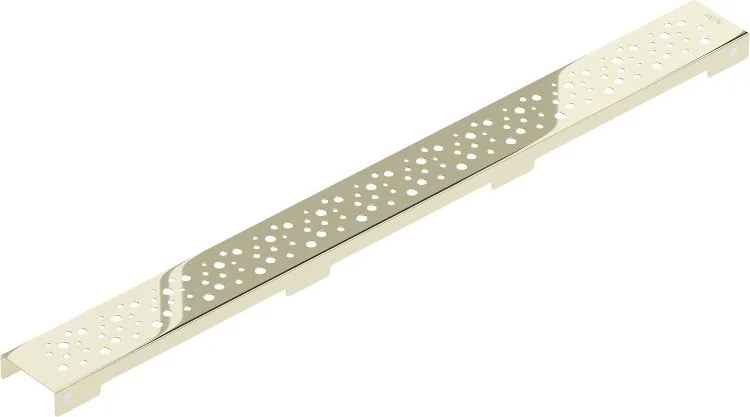 Mexen Flat M12 maskownica do odpływu liniowego 70 cm, złota - 1521070