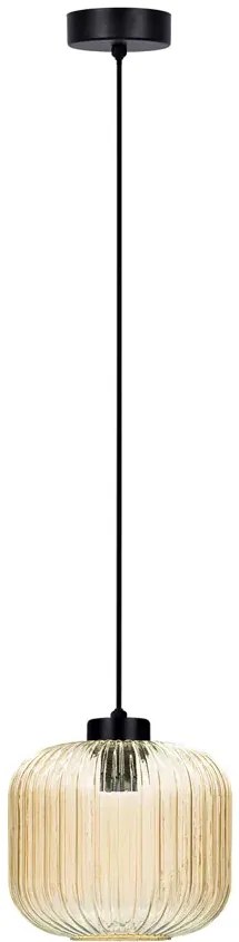 Lampa wisząca czarno-biała G6-H39