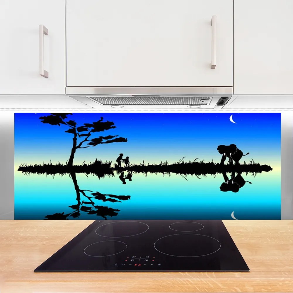 Panel Kuchenny Geometryczna Abstrakcja Form