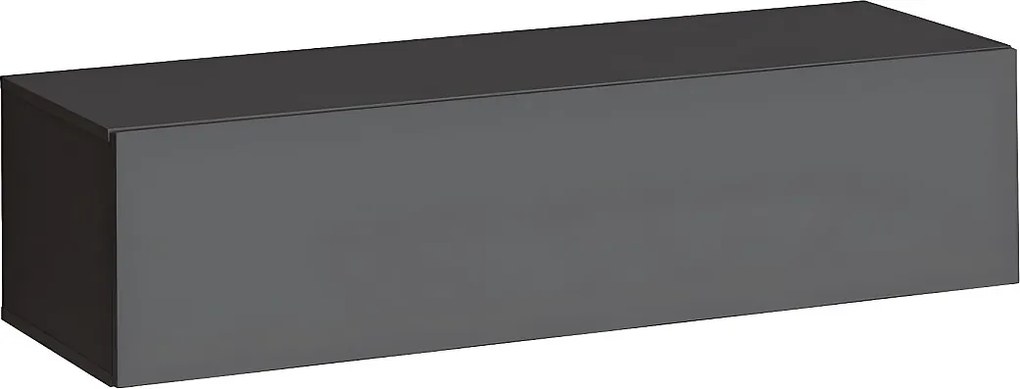 Szafka RTV2 SWITCH 120 szary połysk