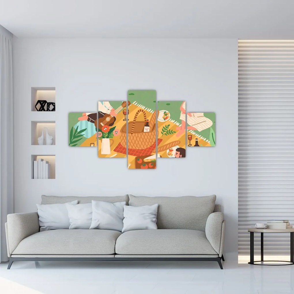Obraz - Letnia miłość (125x70 cm)