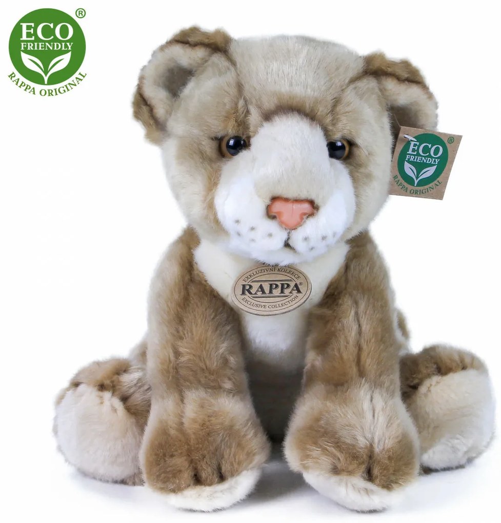 Pluszowe lwiątko siedzące 27 cm ECO-FRIENDLY