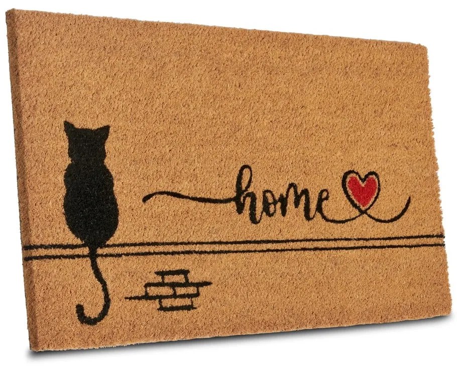 Wycieraczka z włókna kokosowego 40x70 cm Kitty Home – Hanse Home