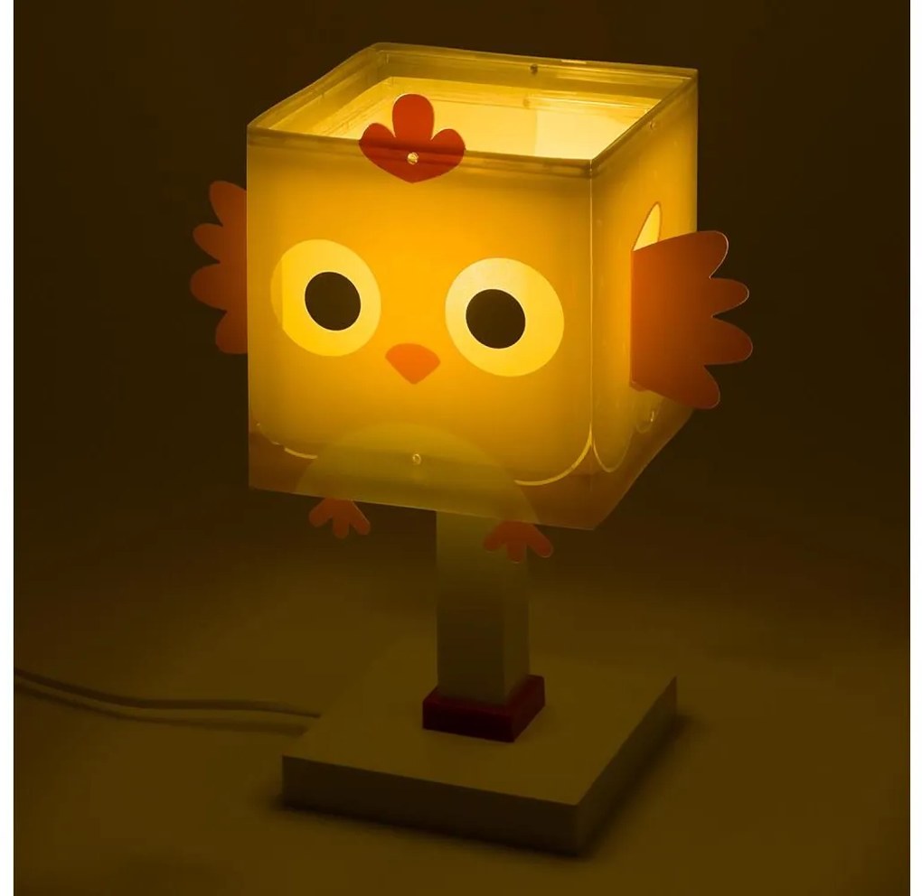 Dalber 64641 - Lampka dziecięca LITTLE CHICKEN 1xE14/8W/230V