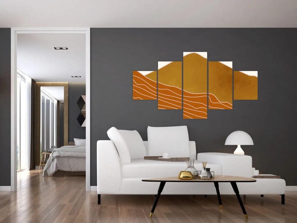 Obraz - Spacefrog design mountain N⁰1 (125x70 cm)