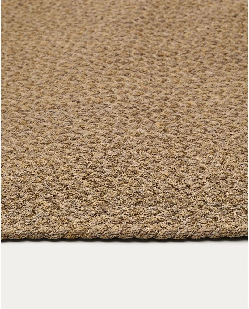 Beżowy dywan odpowiedni na zewnątrz z włókien z recyklingu 160x230 cm Despas – Kave Home