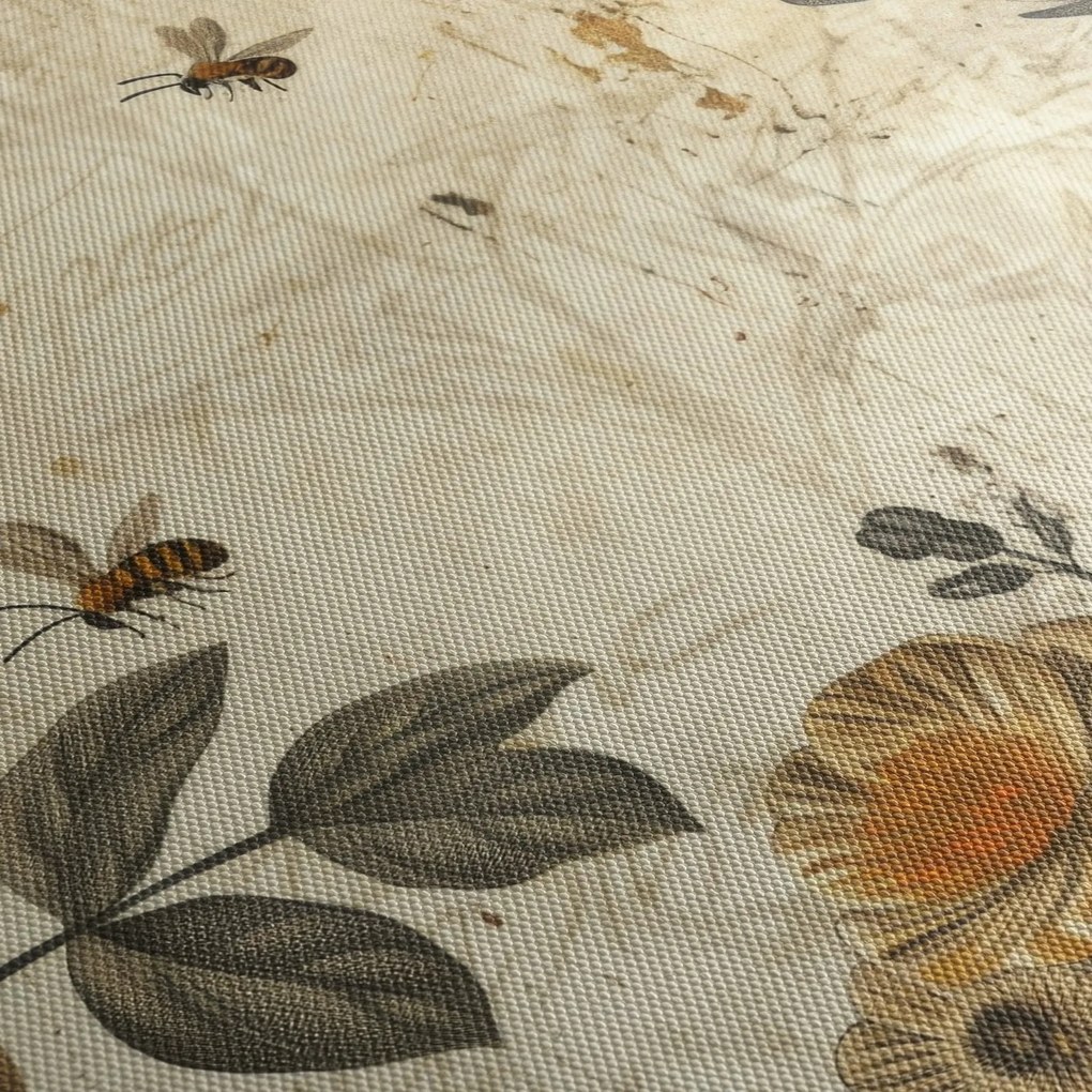 Obraz - Bee Meadow (170x50 cm)