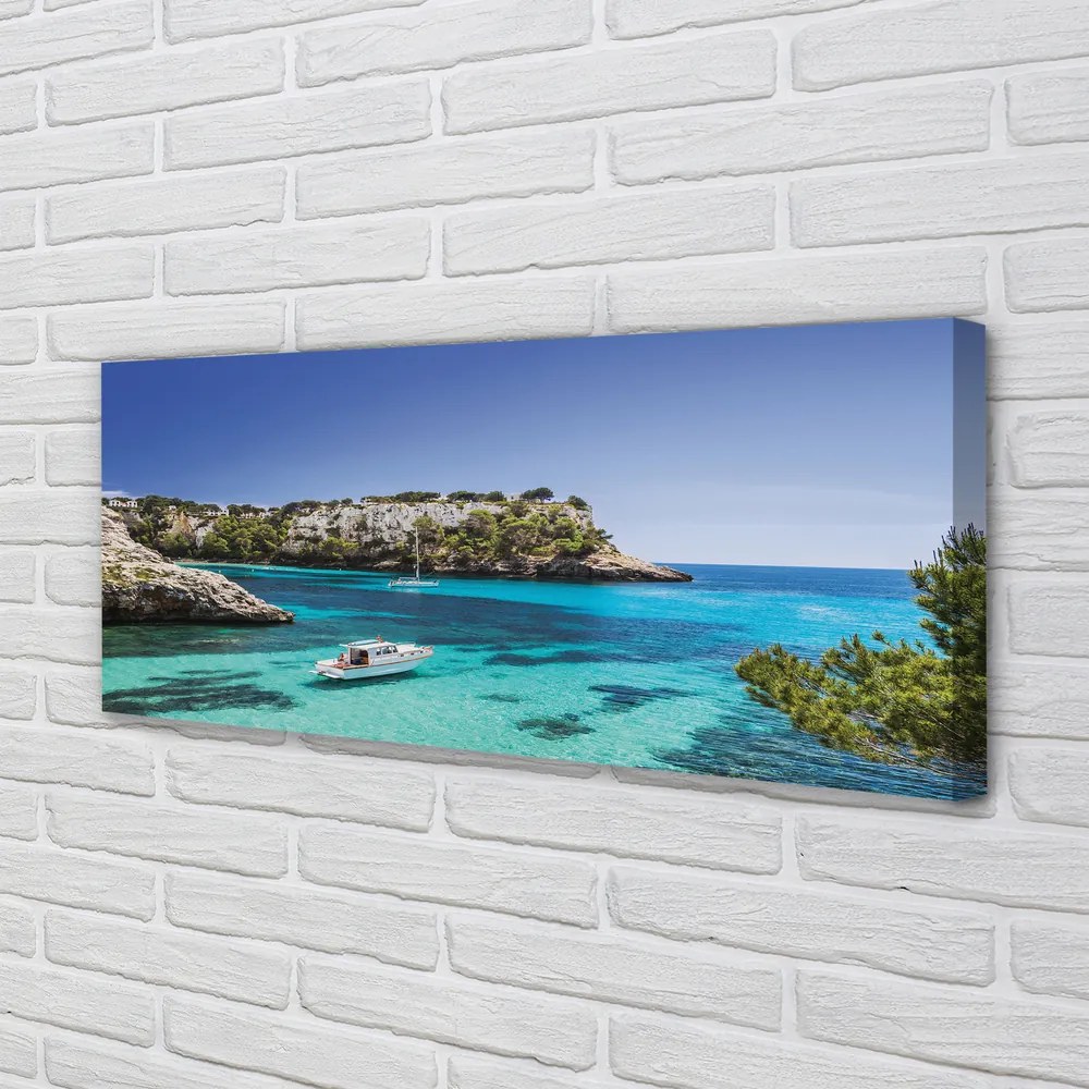 Obraz na płótnie Majestatyczne Klify na Wybrzeżu