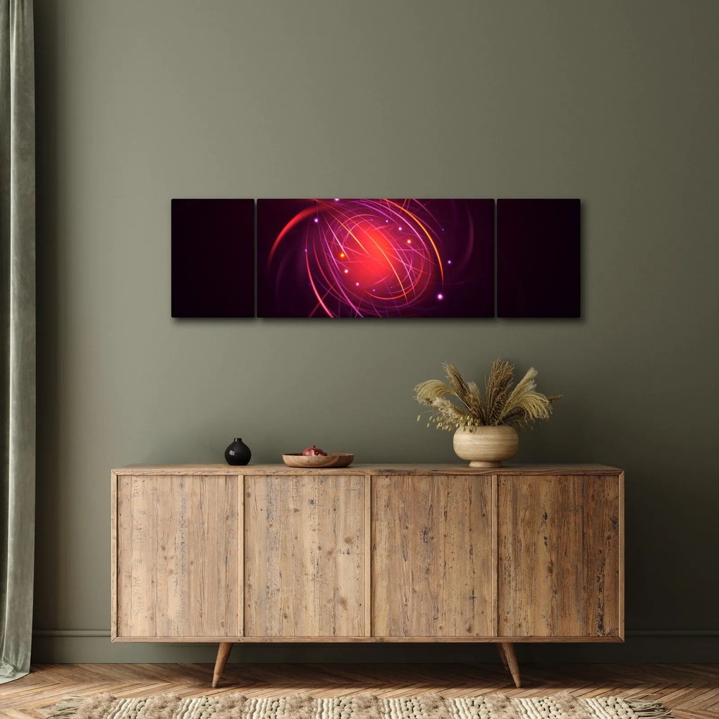 Współczesny obraz abstrakcji (170x50 cm)