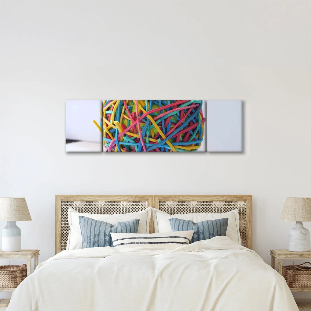 Obraz gumek (170x50 cm)