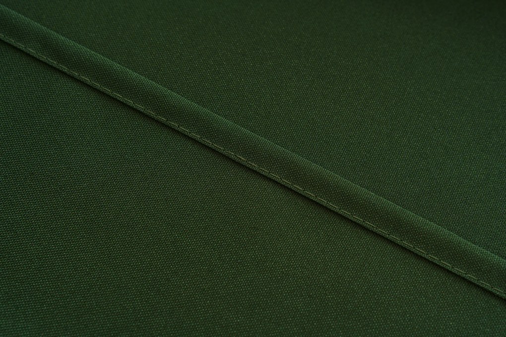 Ciemnozielona zasłona OXFORD 140x250 cm Zawieszanie: Metalowe pierścienie