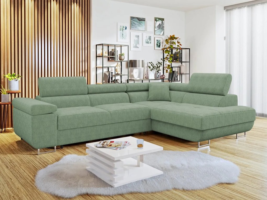 Narożnik z funkcją spania Torezio Sztruks