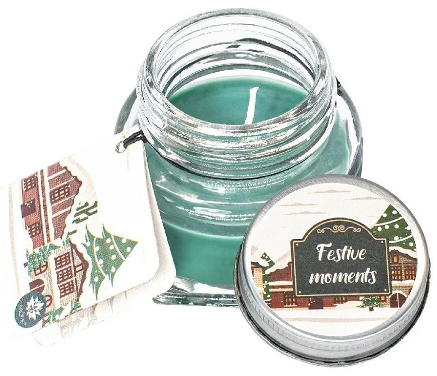 Arome Zestaw świeczek z życzeniami 28 g w pudełku prezentowym, Winter, zestaw 6 szt.