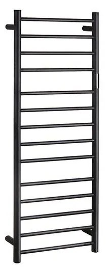 Wieszak na ręczniki 45x132 cm stal nierdzewna/czarny