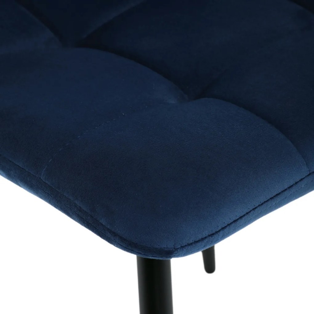 Zestaw krzeseł do jadalni CT-281 BLUE4, 4 szt.