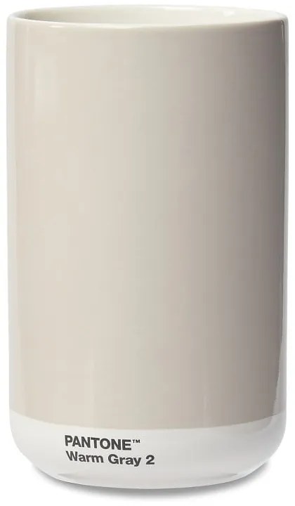Beżowy ceramiczny wazon Warm Gray 2 – Pantone