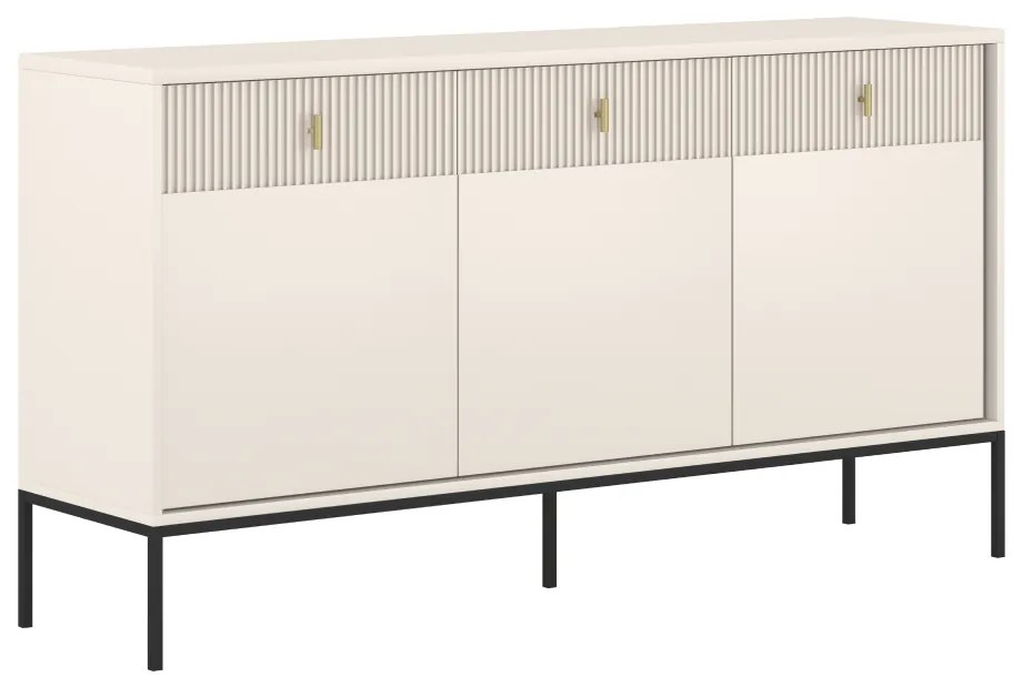 Komoda MAGIRA 3D3S, kremowa
