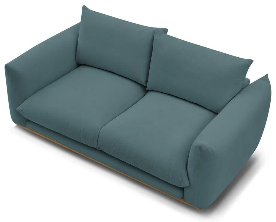 Niebieska sofa 193 cm Ernest – Bobochic Paris