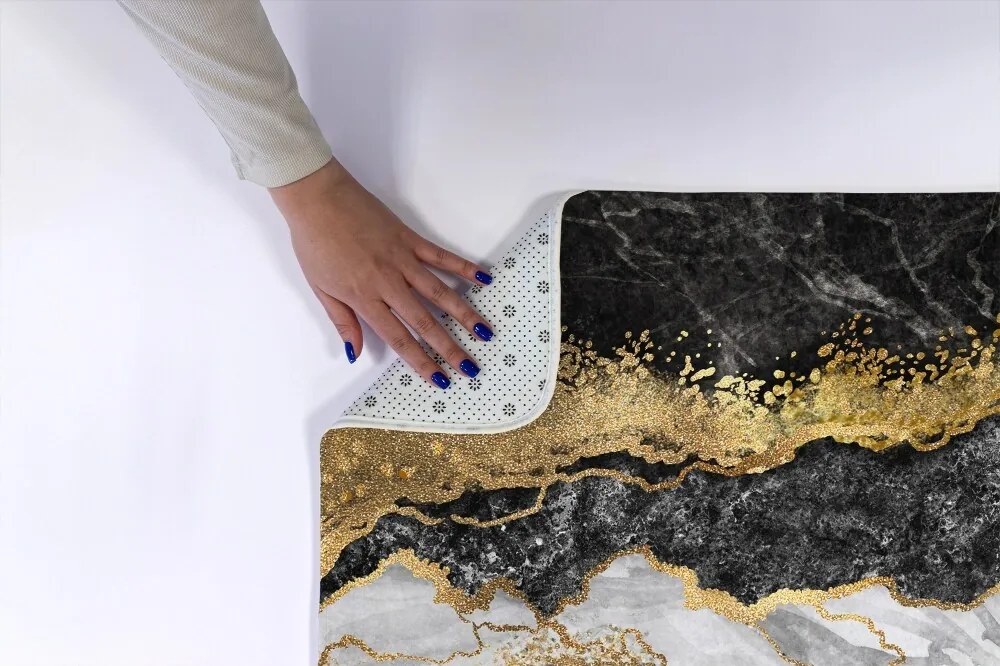 Dywanik pod prysznic Dywanik pod prysznic Złoty marmur