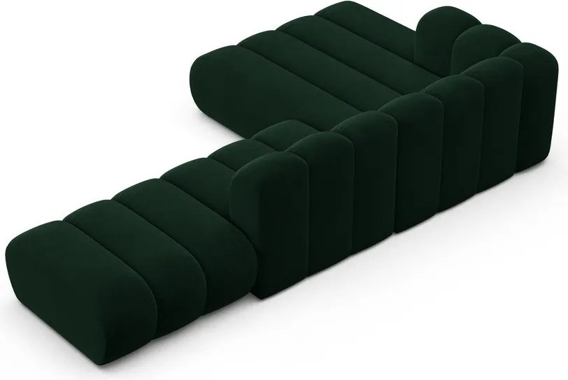 Ciemnozielony narożnik (lewostronny) Lupine – Micadoni Home