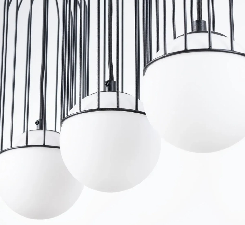 Listwa oświetlająca BRINA 3L czarna SOLLUX LIGHTING