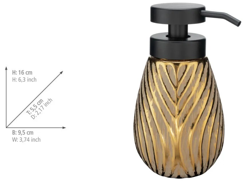 Ceramiczny dozownik IRDO, 330 ml