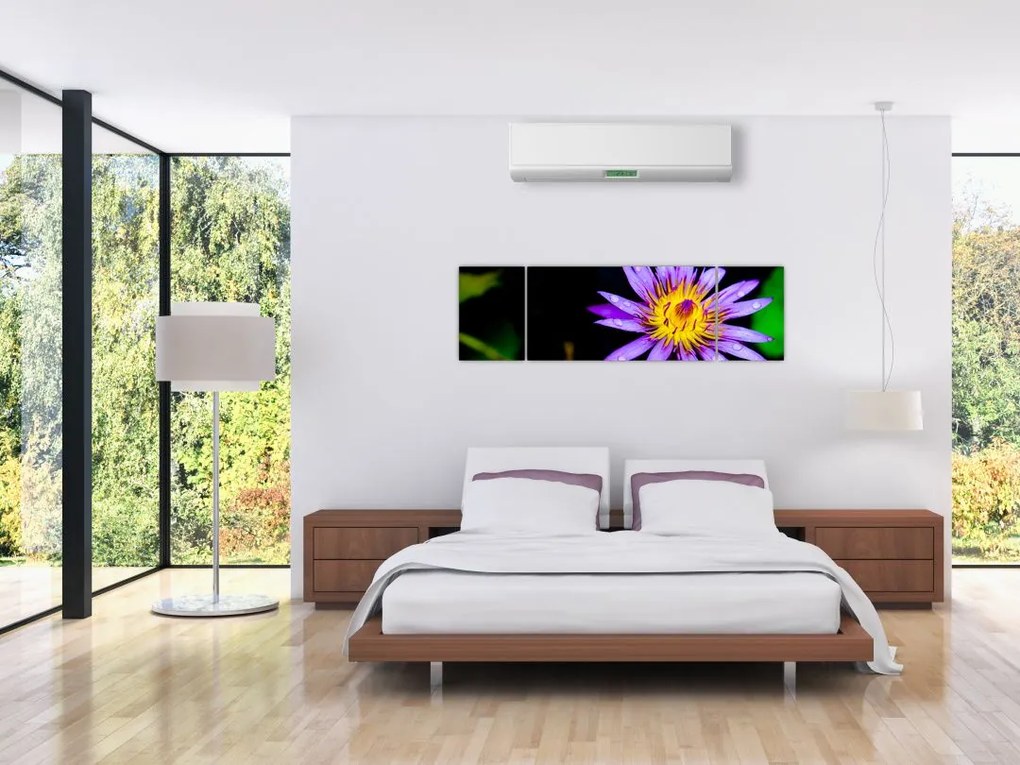 Obraz kwiatu (170x50 cm)