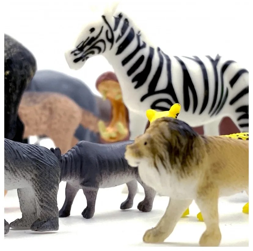 Woopie zestaw figurki zwierzęta xxl 58 szt.