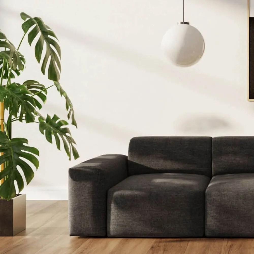 Antracytowa sofa 285 cm Villet – Rodier