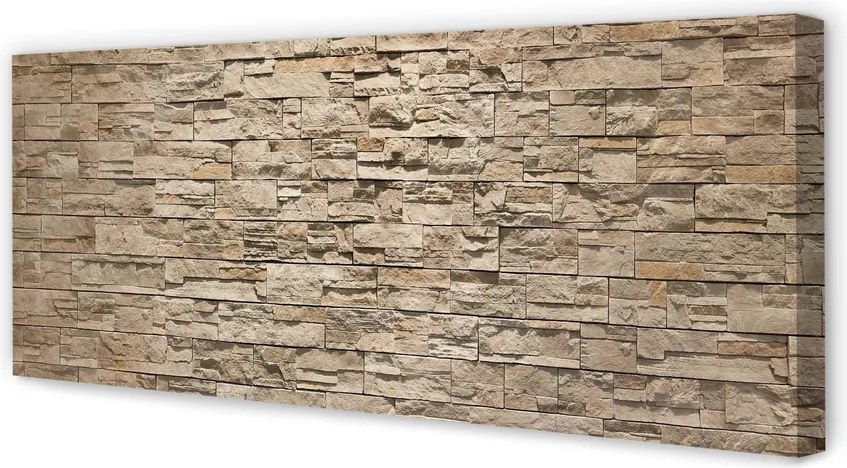 Obraz drukowany na płótnie Połączenie Cegły I Kamienia