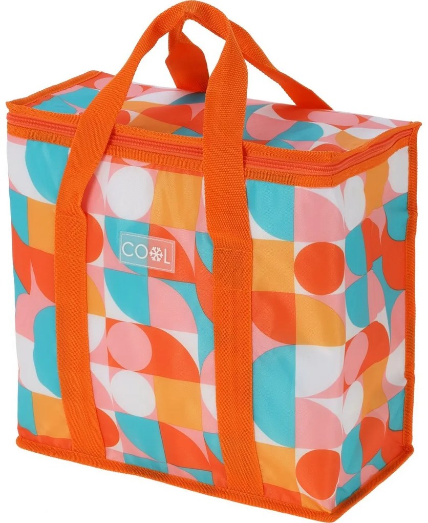 Torba chłodząca Retro cube 16 l, pomarańczowa