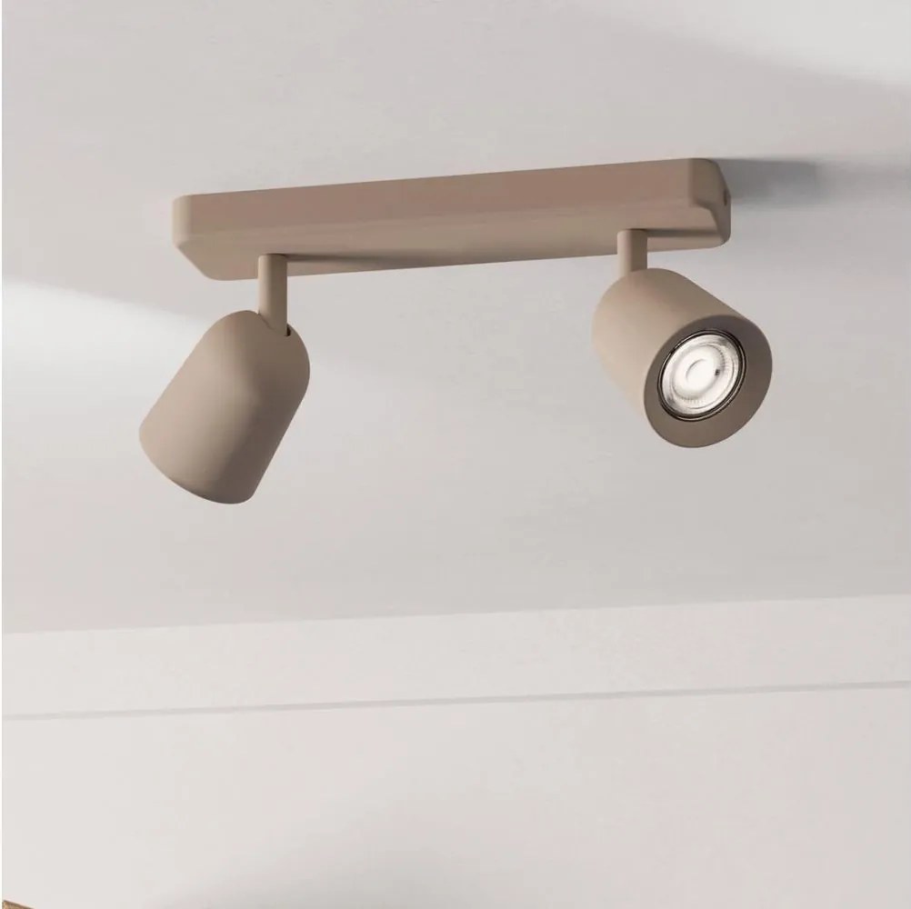 Eglo 902344 - Oprawa punktowa CAMALDOLI 2xGU10/10W/230V beżowa