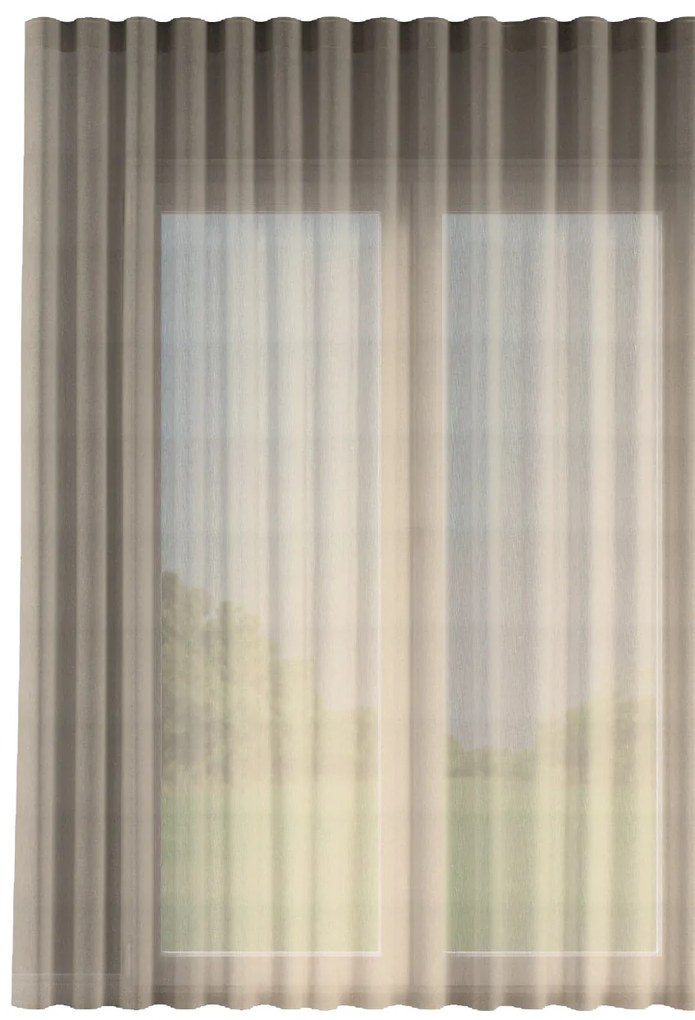 Firana na taśmie wave