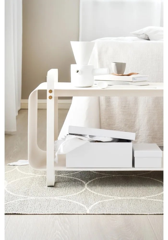 Kremowy dywan odpowiedni na zewnątrz 70x100 cm Boo Linen – Pappelina