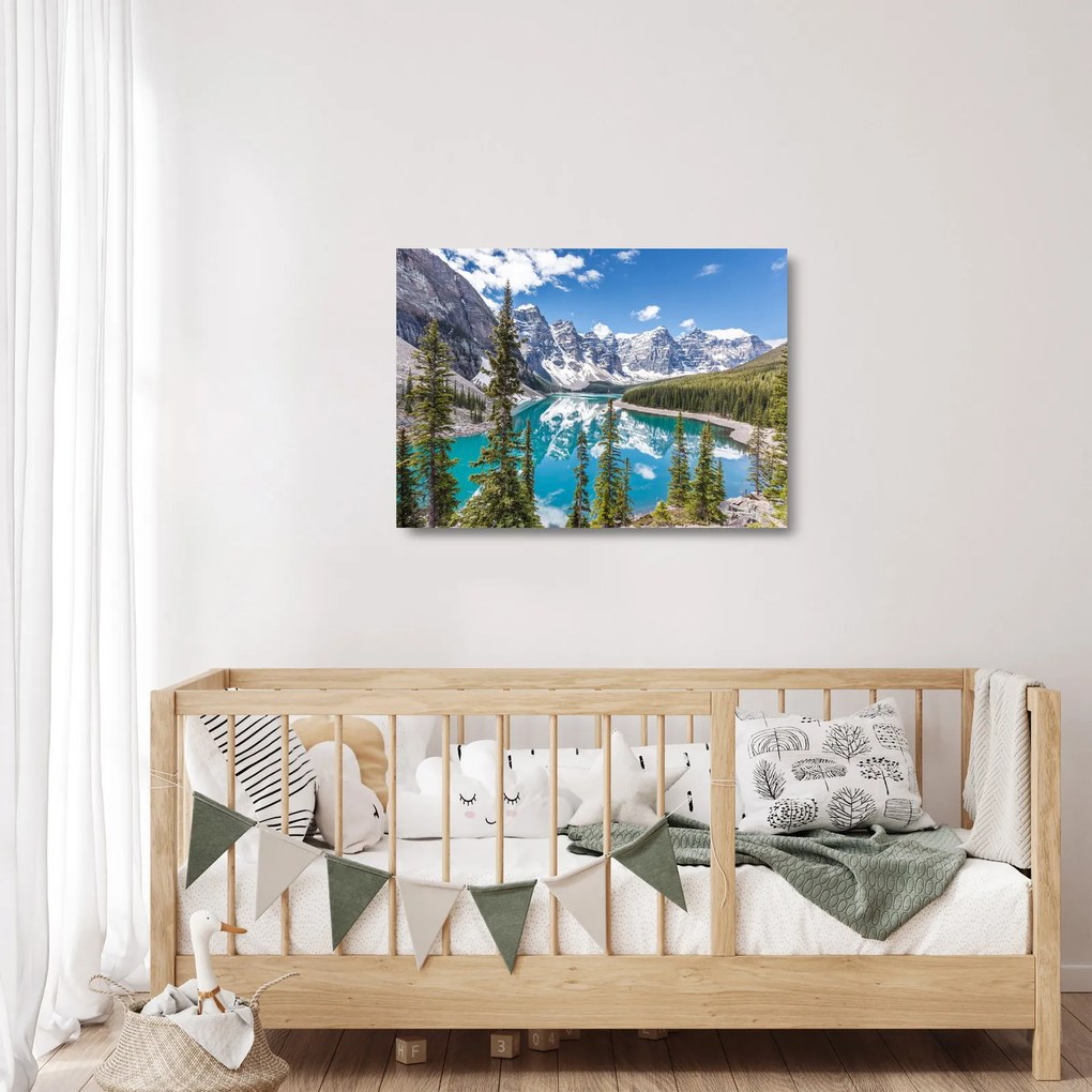 Obraz na szkle - Park Narodowy Banff (70x50 cm)
