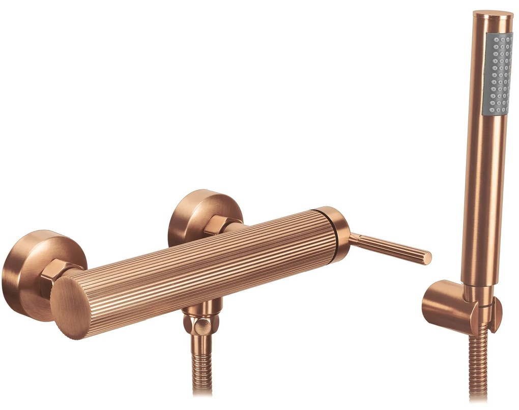 Bateria prysznicowa REA Argon MIEDŹ SZCZOTKOWANA