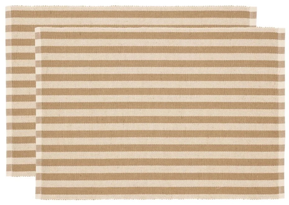 Tekstylne maty stołowe zestaw 2 szt. 33x48 cm Statement Stripe – Södahl