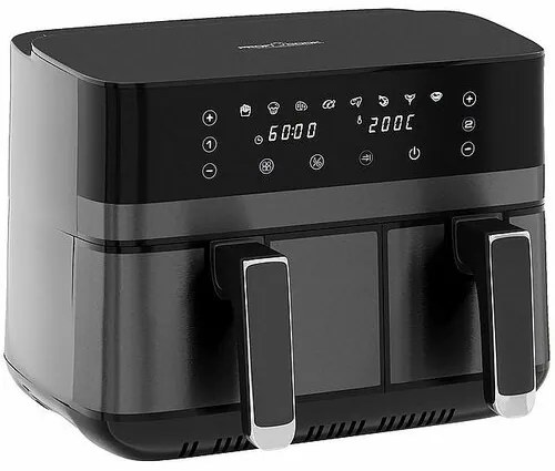 ProfiCook FR 1295 H podwójna frytownica na gorące powietrze, 9 l