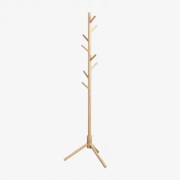 Stojak Na Ubrania Z Drewna Russ Miel - Sklum